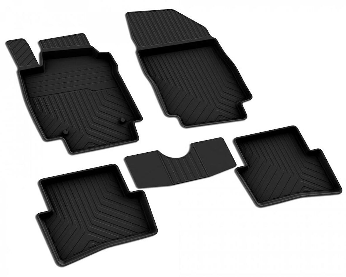 Hyundai i10 Ferrous 4D Havuzlu Kauçuk Paspas 2013 2018