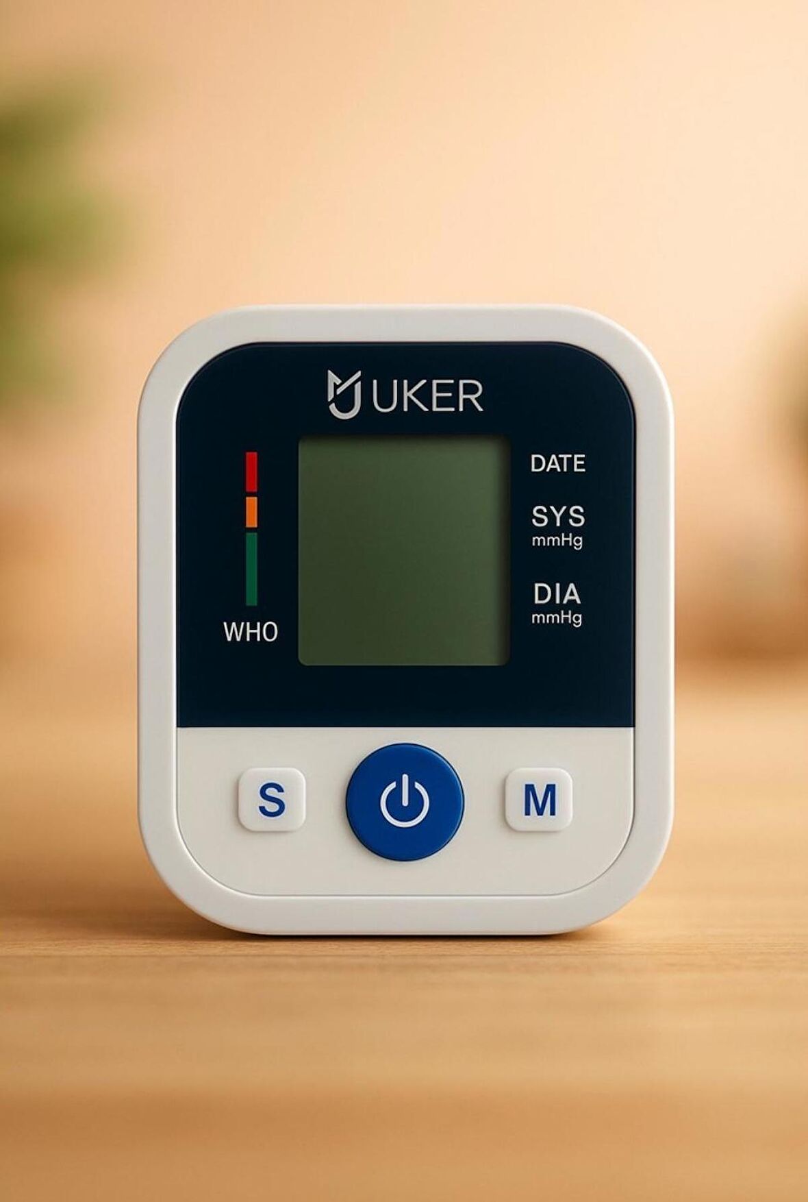 Tansiyon Aleti, Üst Koldan Tansiyon Ölçer, USB Girişli, HD Ekran