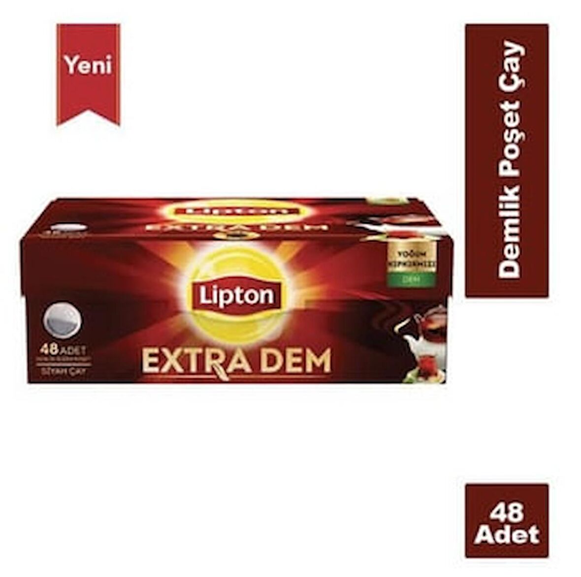 Lipton Extra Dem 48'li Demlik Poşet Çay