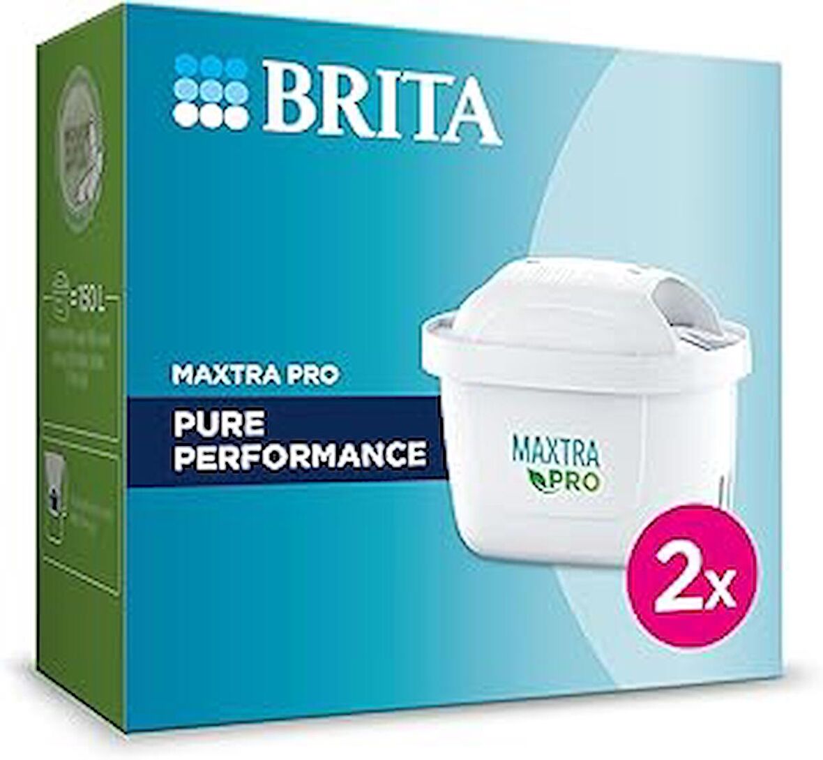 BRITA MAXTRA PRO ALL-IN-1 Yedek Su Arıtma Filtresi, 2’li