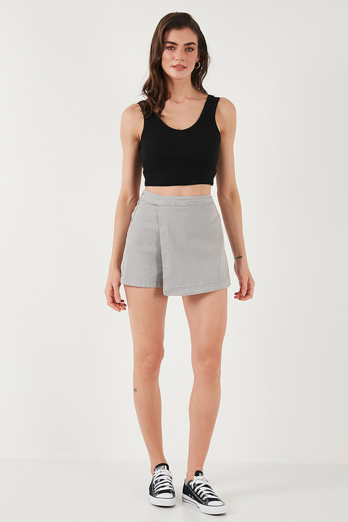 Lela Kadın Şort Etek 668YP4411