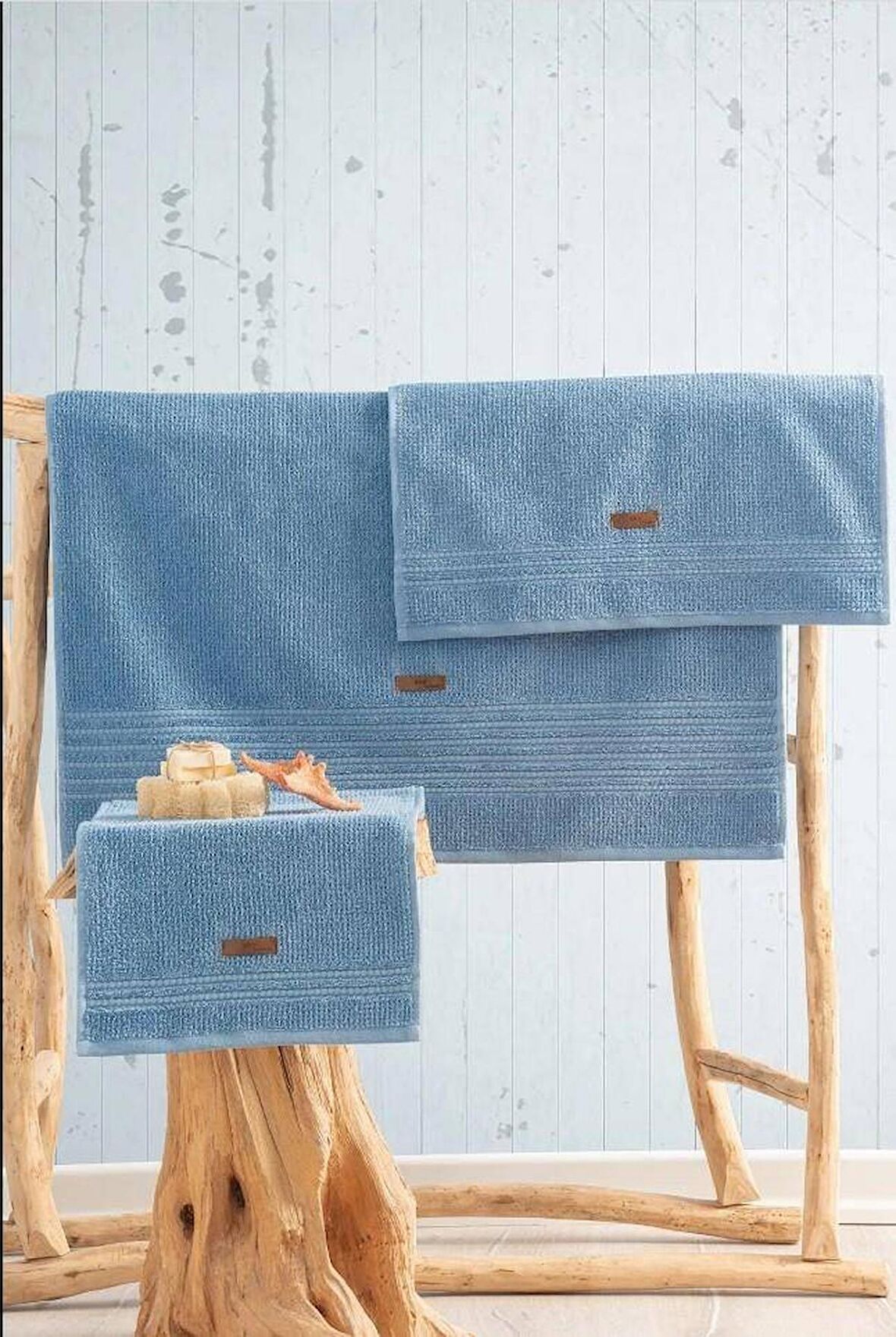 Cotton Box Welness Sky Mavi Havlu Seti