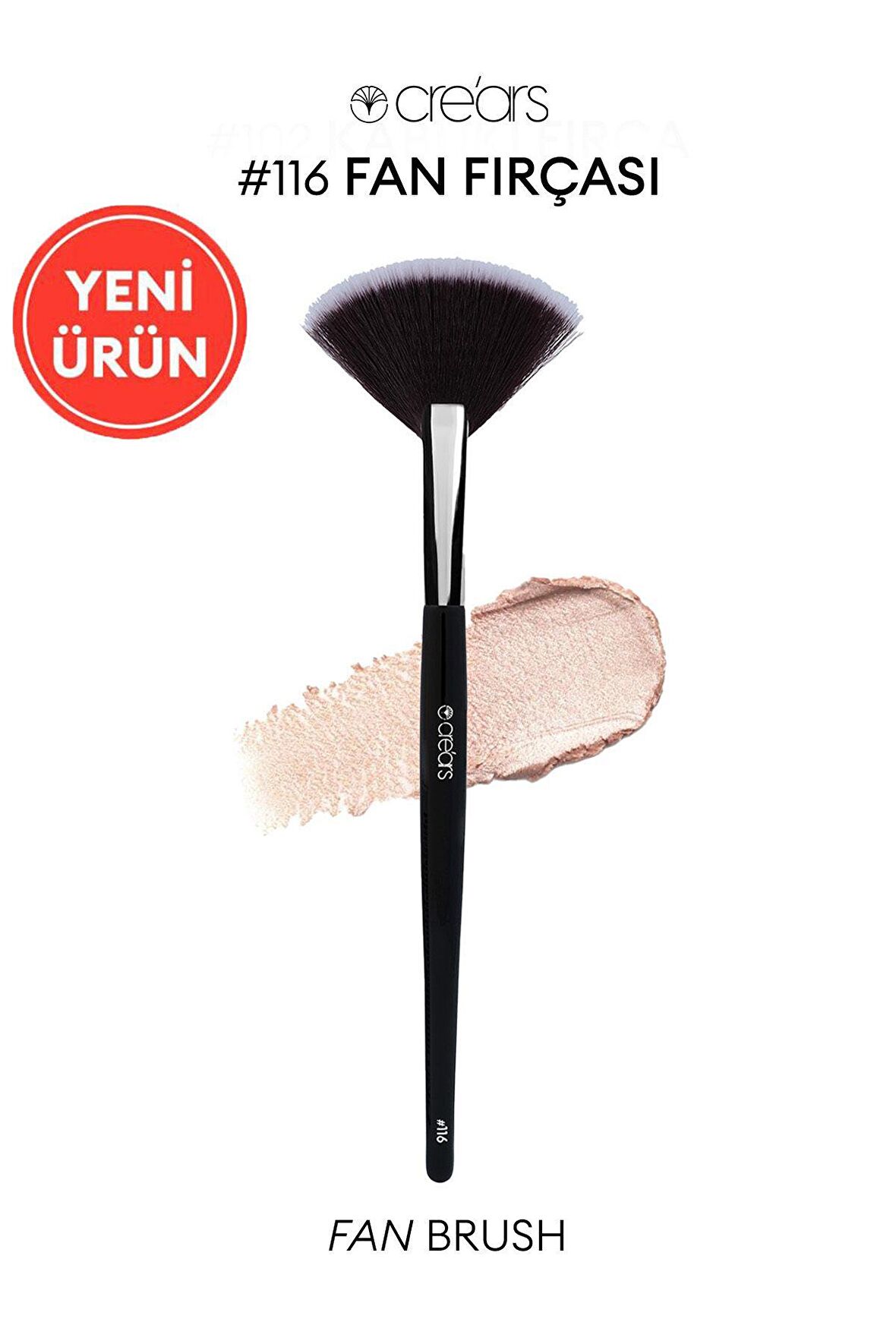 Fan Fırçası CRE’ARS Fan Brush #116