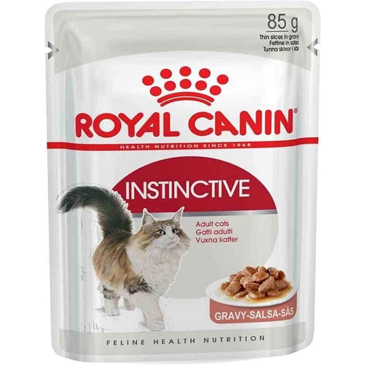 Royal Canin İnstinctive Gravy Yetişkin Kedi Konservesi 85 Grx 12 Adet