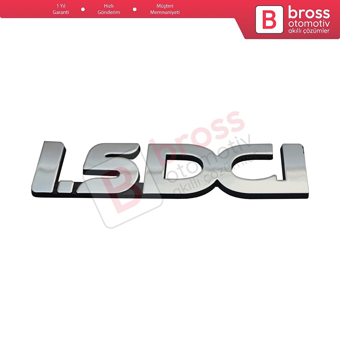 Renault Dacia Sandero Logan MK1 848900044R İçin Krom 1 5DCI Arka Bagaj Logo Amblem Monogram Yazısı 