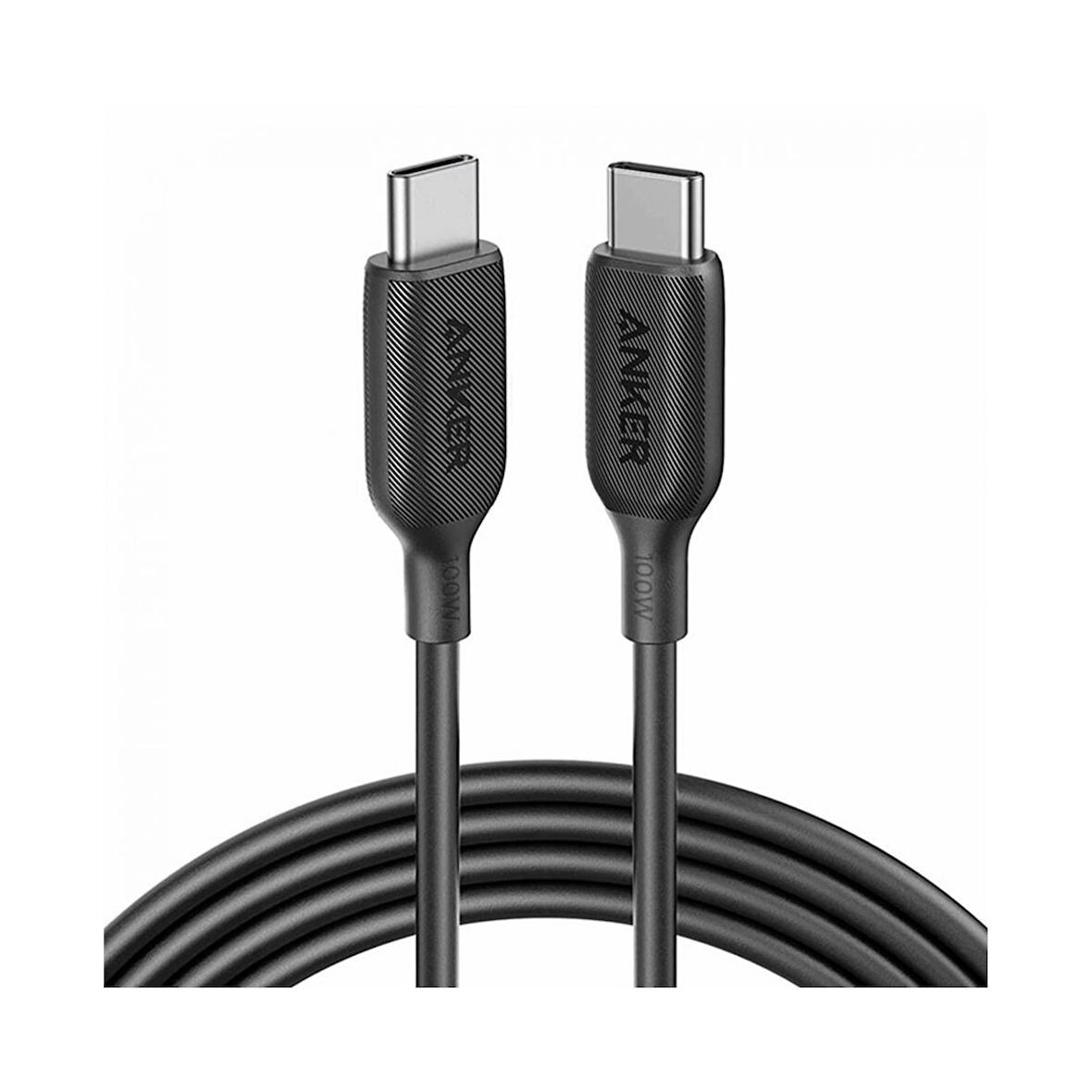 Anker PowerLine III Beyaz 1.8 m Type-C to Type-C Şarj Kablosu