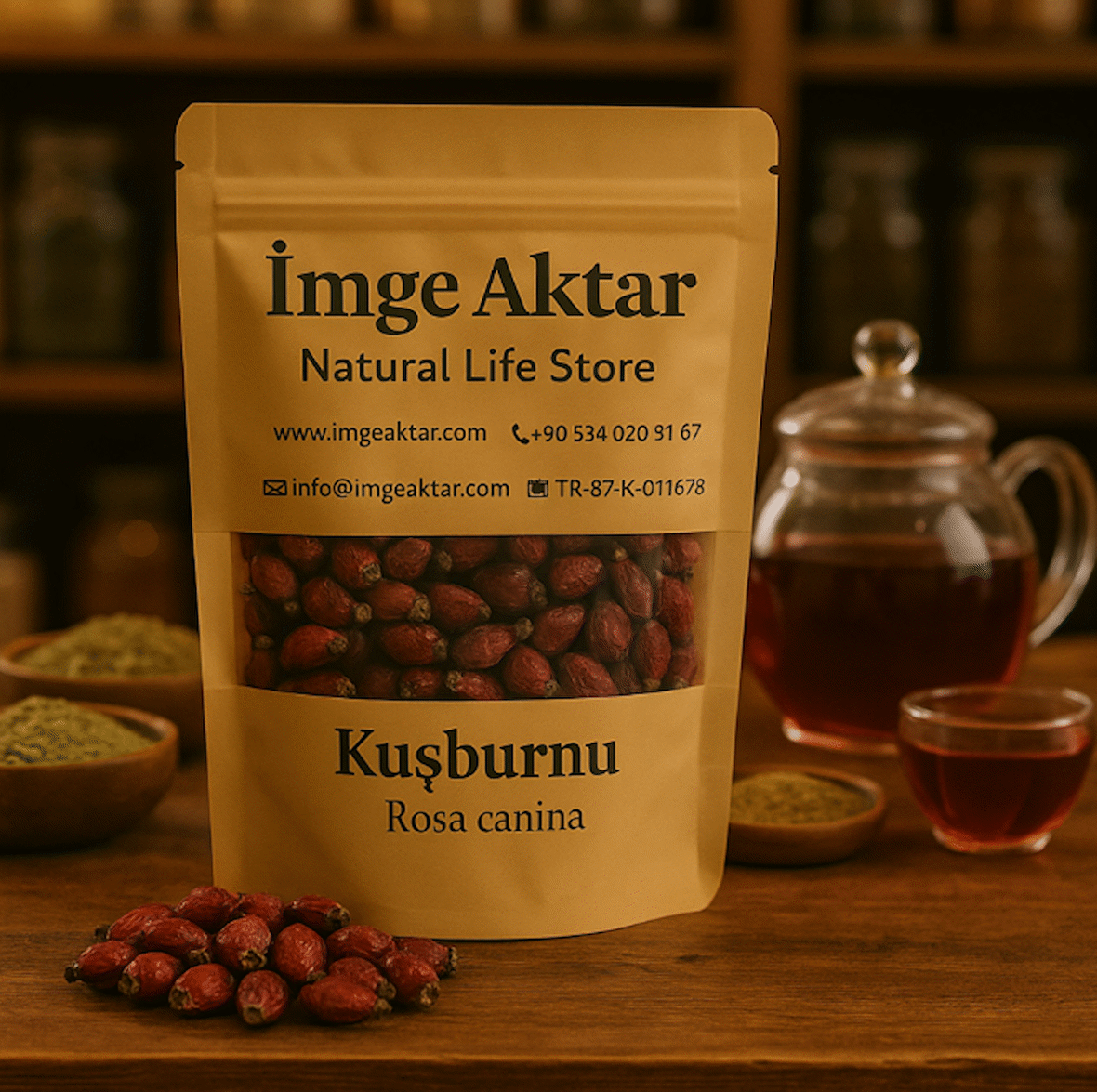 Kuşburnu Kurusu 100g