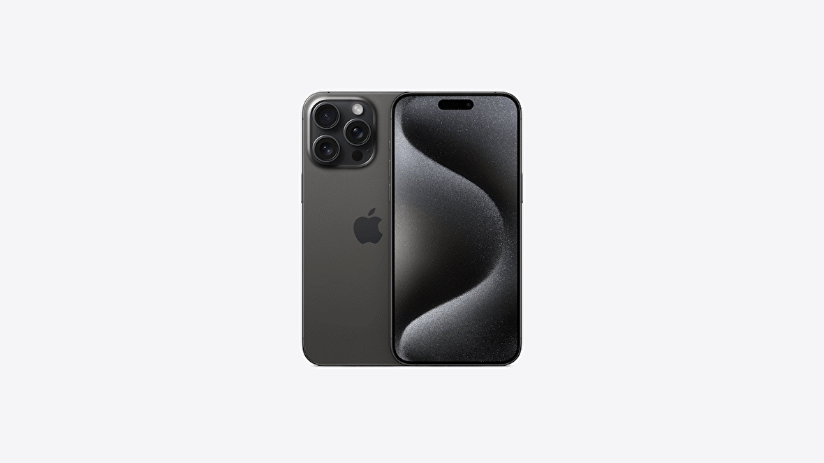 Apple iPhone 15 Pro Siyah 256 GB 8 GB Ram Akıllı Telefon (Apple Türkiye Garantili)