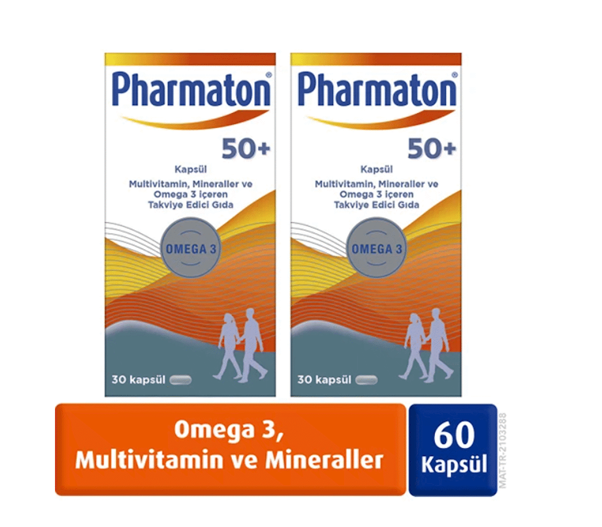 Pharmaton 50 Plus 30 Kapsül 2 Adet