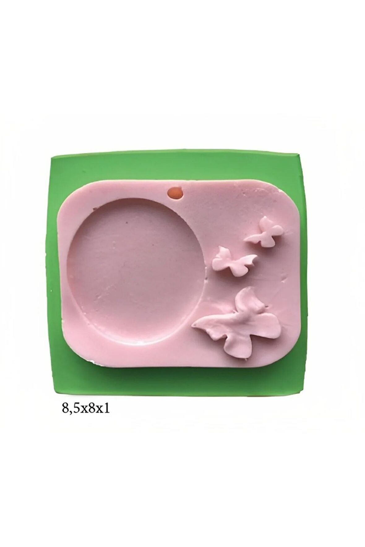 Çerçeve Modeli Silikon Şeker Hamuru Dekor, Sabun, Saksı Ve Mum Kalıbı