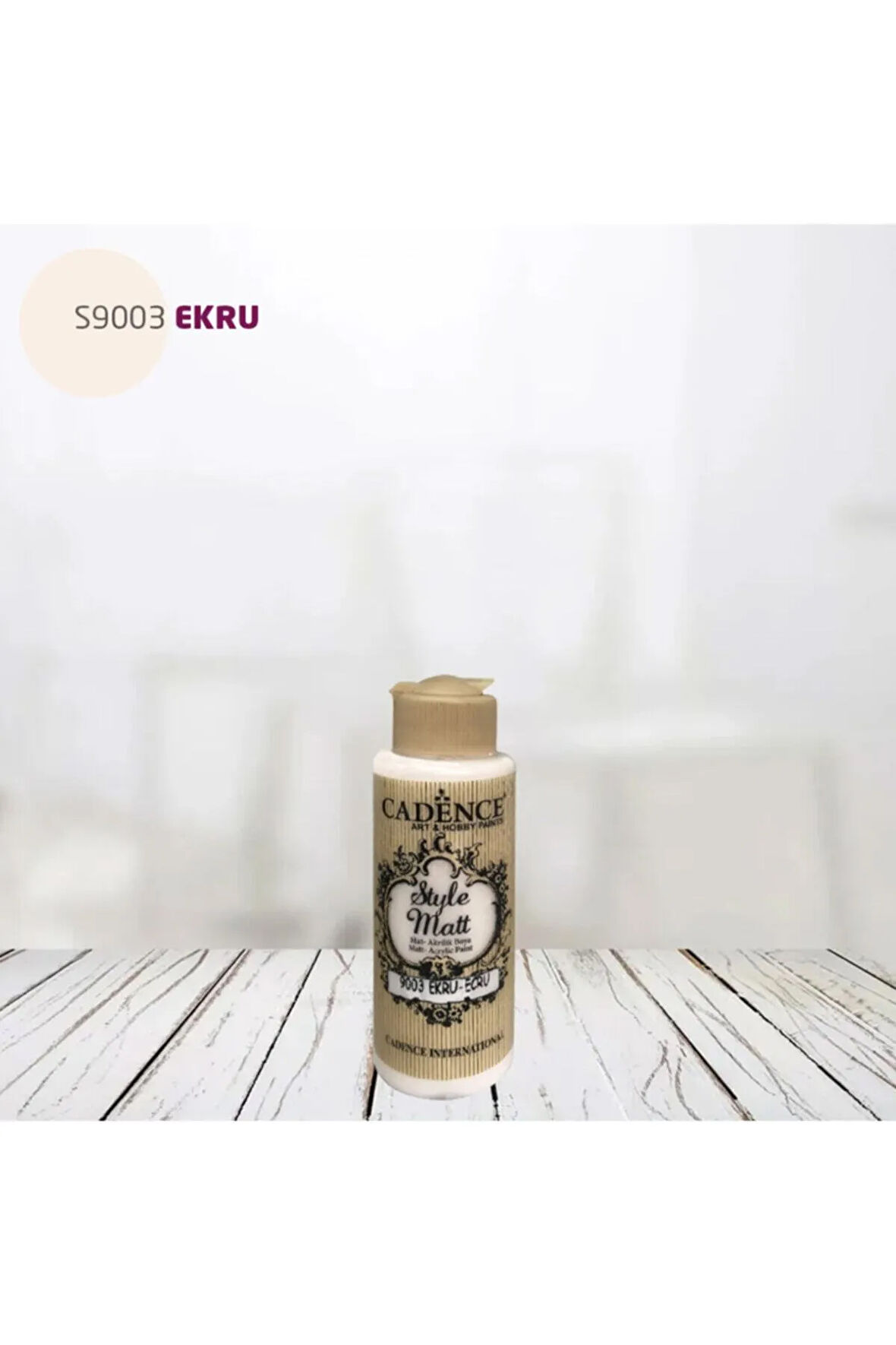 Cadence Style Matt S9003 Ekru 120 Ml.