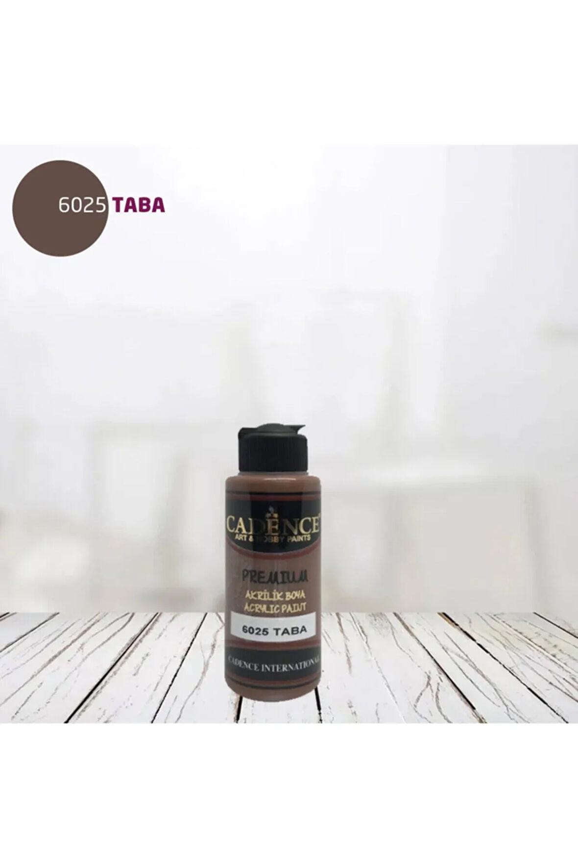 Cadence Premium Akrilik 6025 Taba - 120ml