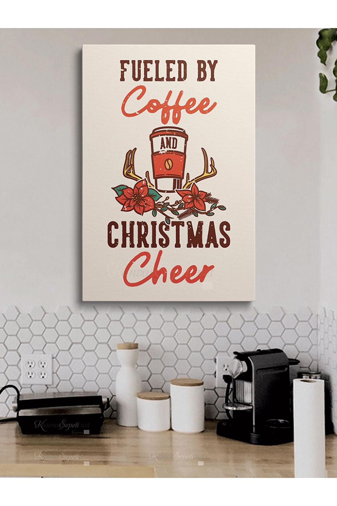 Cafe Caffe Cafeler Kahve Büfe Büfeler Için Abstract Trend Dekoratif Kanvas Canvas Tablo Tablolar