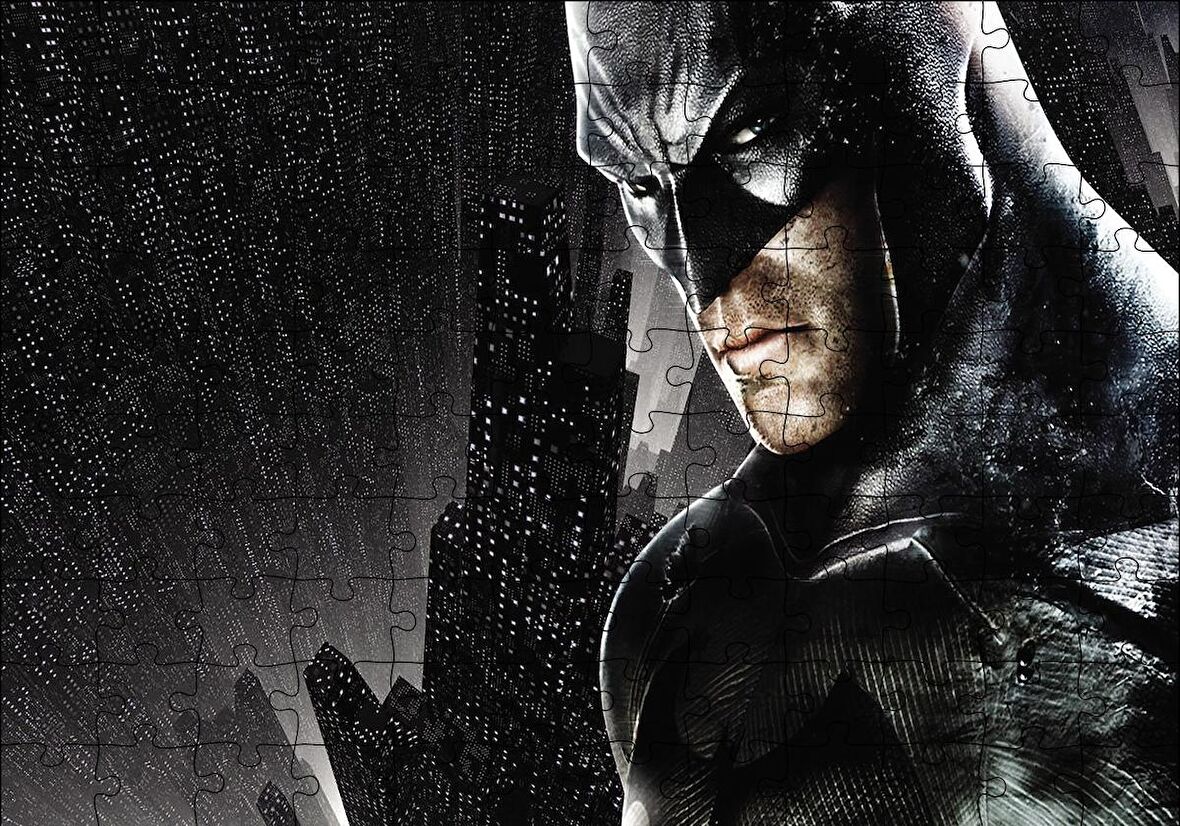 Cakapuzzle  Batman Şehir Puzzle Yapboz MDF Ahşap