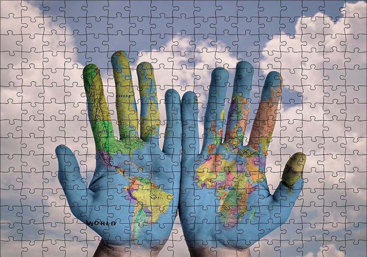 Cakapuzzle  El Harite Puzzle Yapboz MDF Ahşap