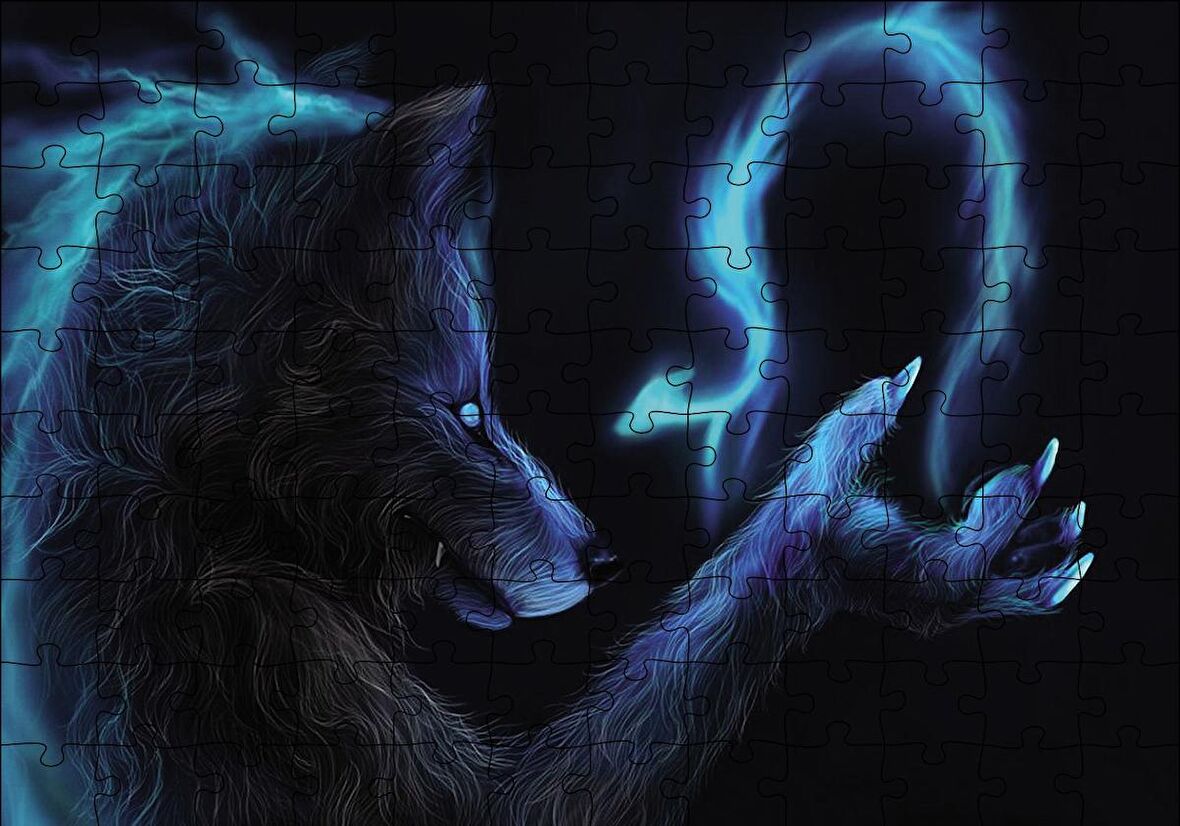 Cakapuzzle  Hokkabaz Kurt Puzzle Yapboz MDF Ahşap