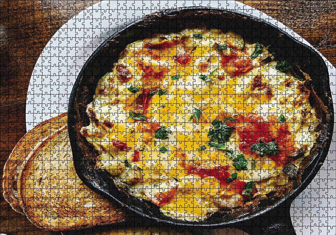 Cakapuzzle  İtalyan Yumurtası Puzzle Yapboz MDF Ahşap