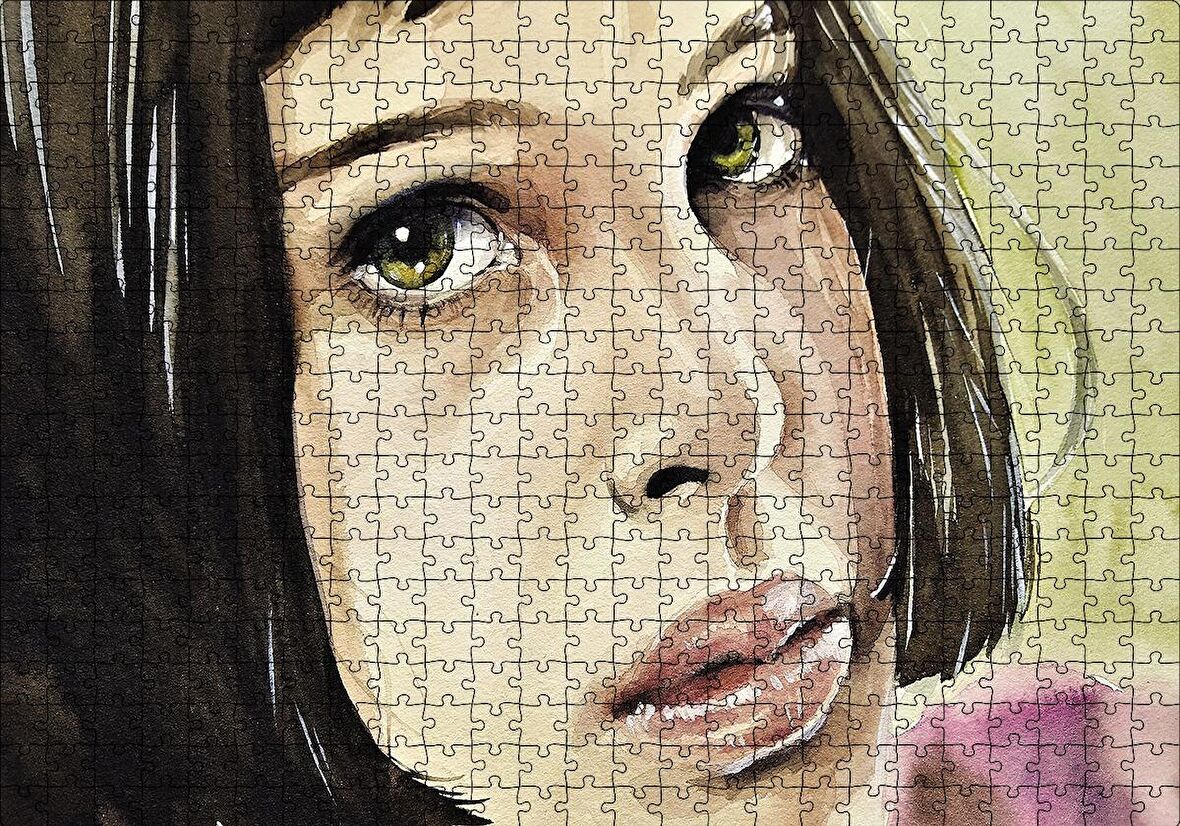 Cakapuzzle  Mathilda Çizim Puzzle Yapboz MDF Ahşap