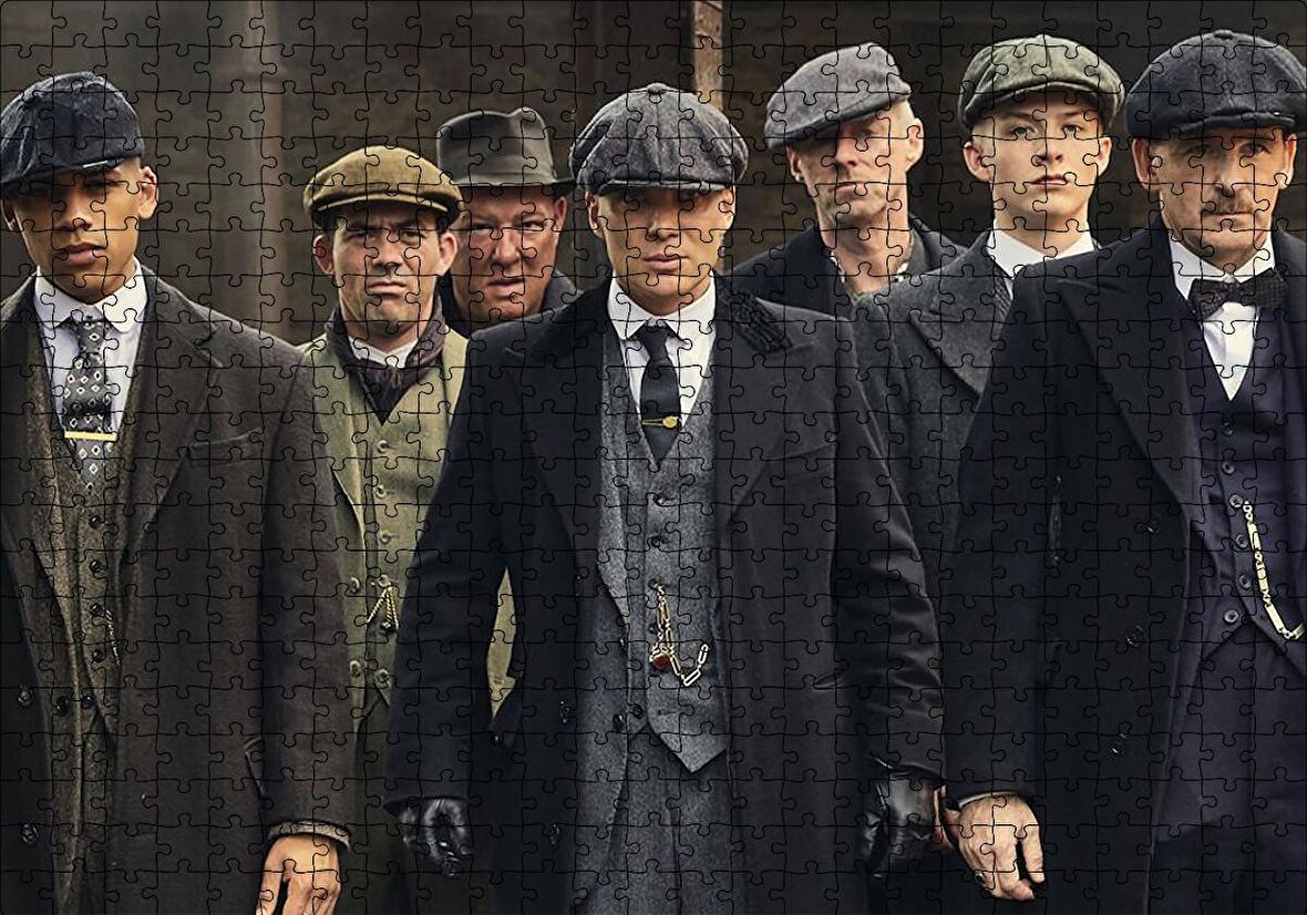 Cakapuzzle  Peaky Blinders Puzzle Yapboz MDF Ahşap