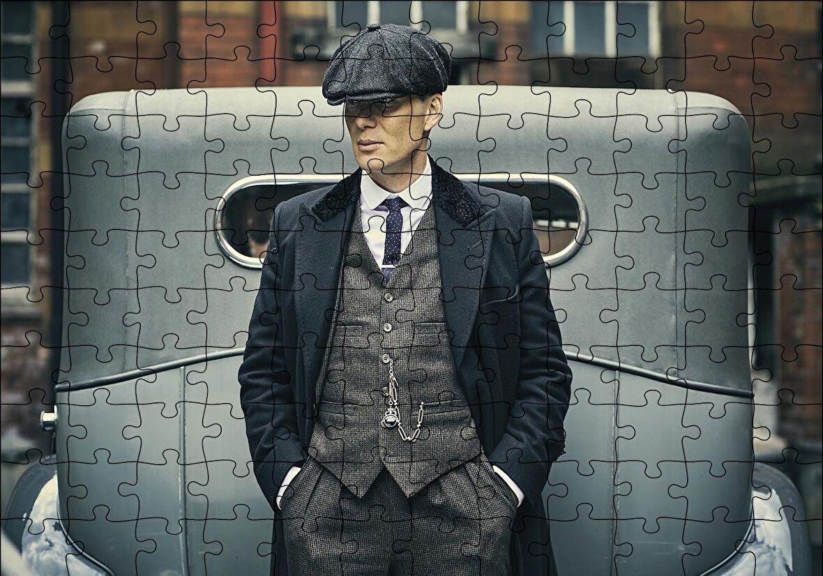 Cakapuzzle  Peaky Blinders Puzzle Yapboz MDF Ahşap