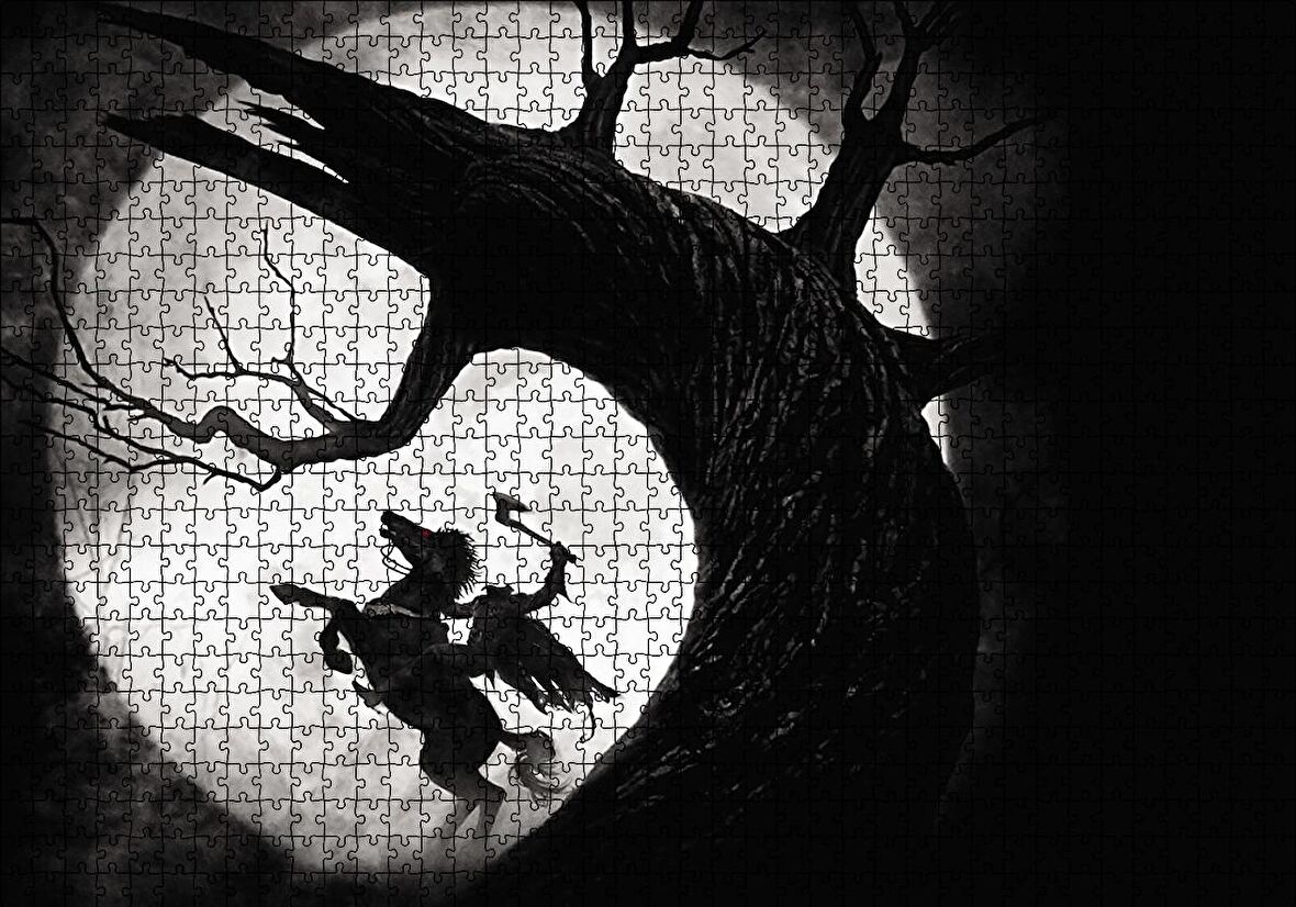 Cakapuzzle  Sleepy Hollow Puzzle Yapboz MDF Ahşap