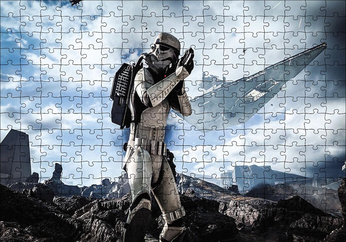 Cakapuzzle  Yıldız Savaşçıları Puzzle Yapboz MDF Ahşap