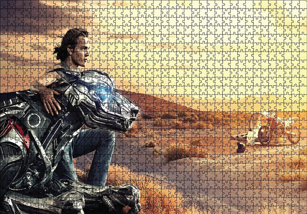 Cakapuzzle  A.X.L Alex Neustadter Film Göreli Puzzle Yapboz MDF Ahşap