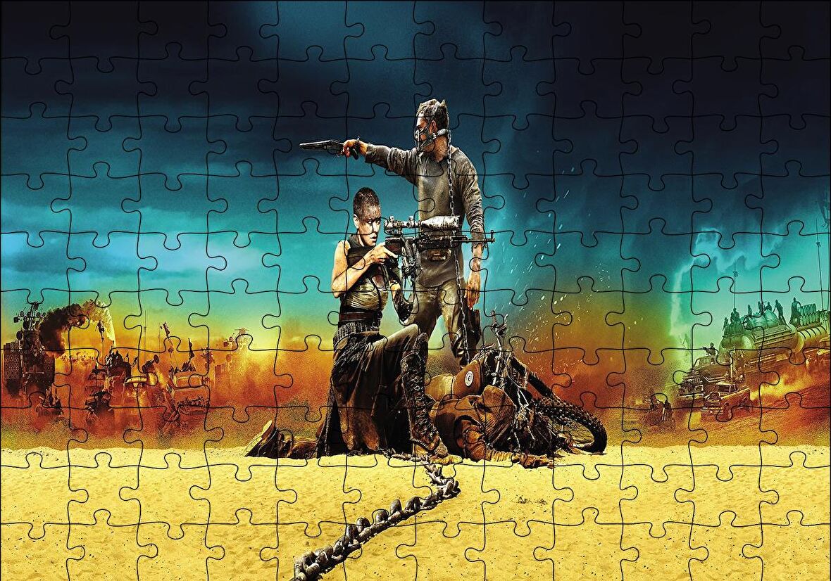 Cakapuzzle  Mad Max Fury Road Imperator Görseli Puzzle Yapboz MDF Ahşap