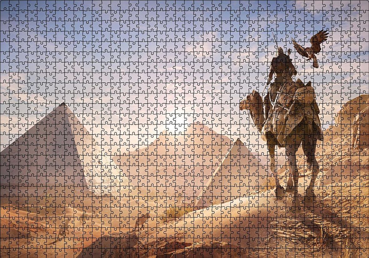 Cakapuzzle  Assassins Creed Mısır Bayek Puzzle Yapboz MDF Ahşap