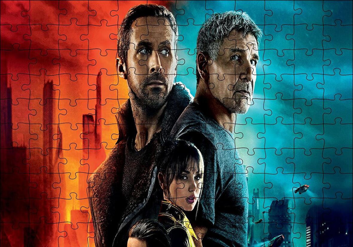 Cakapuzzle  Blade Runner Ryan Gosling Harrison Ford Ana De Armas Puzzle Yapboz MDF Ahşap