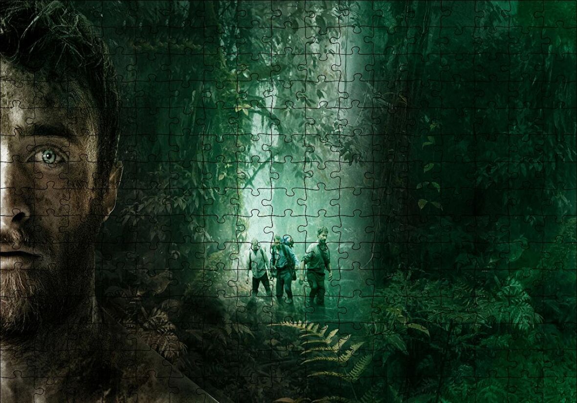 Cakapuzzle  Jungle Daniel Radcliffe Puzzle Yapboz MDF Ahşap
