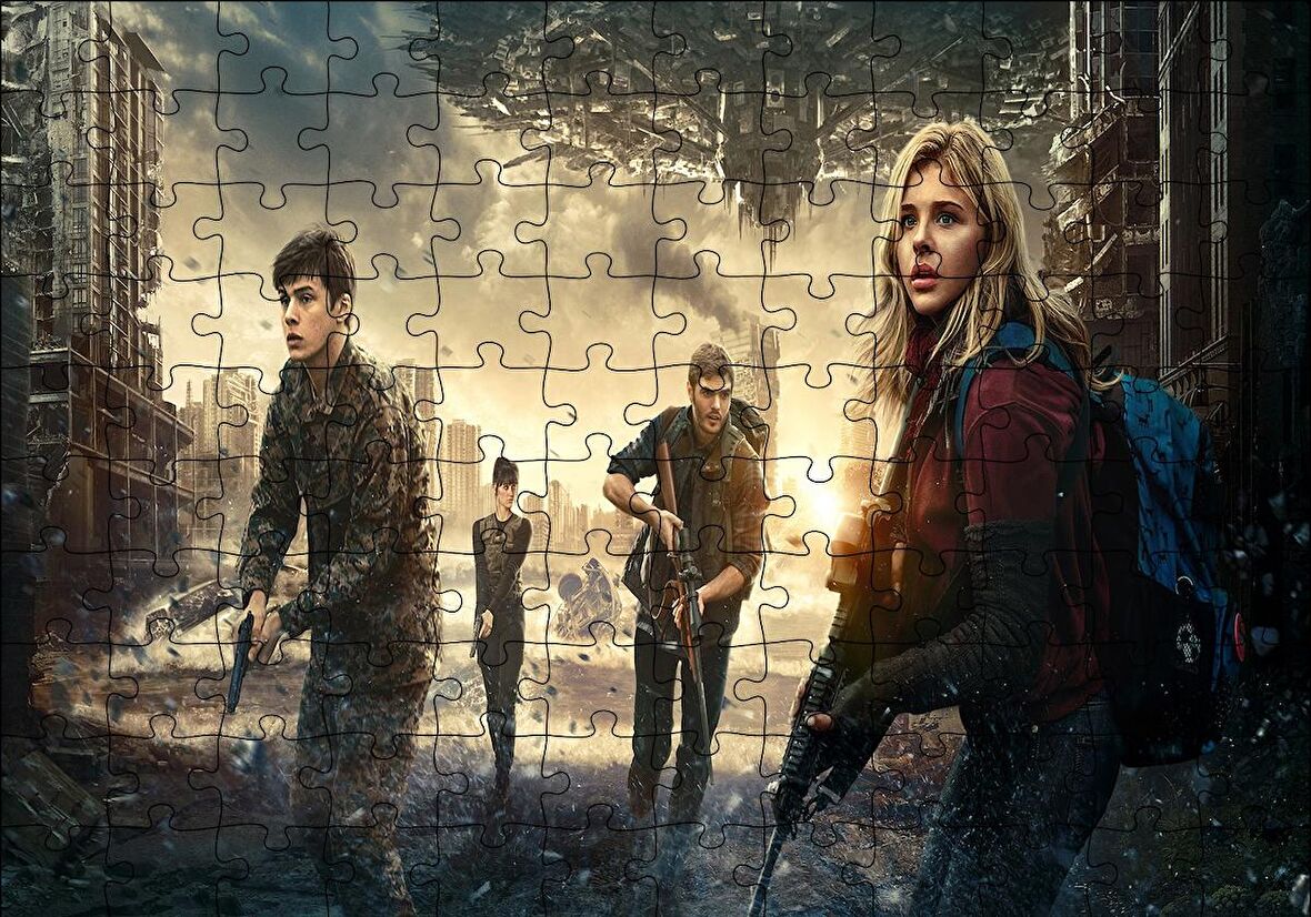 Cakapuzzle  5.Dalga Chloe Moretz Puzzle Yapboz MDF Ahşap