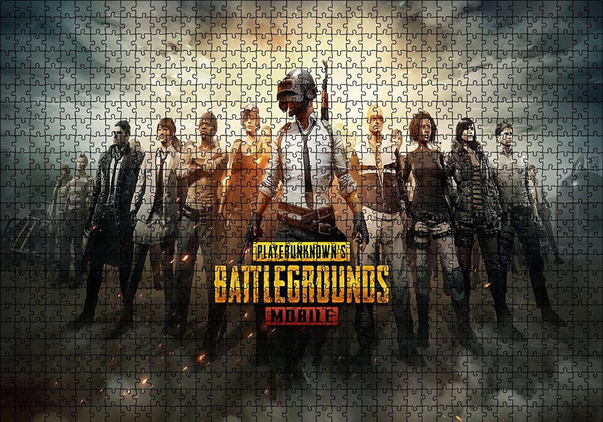 Cakapuzzle  PUBG Poster Puzzle Yapboz MDF Ahşap