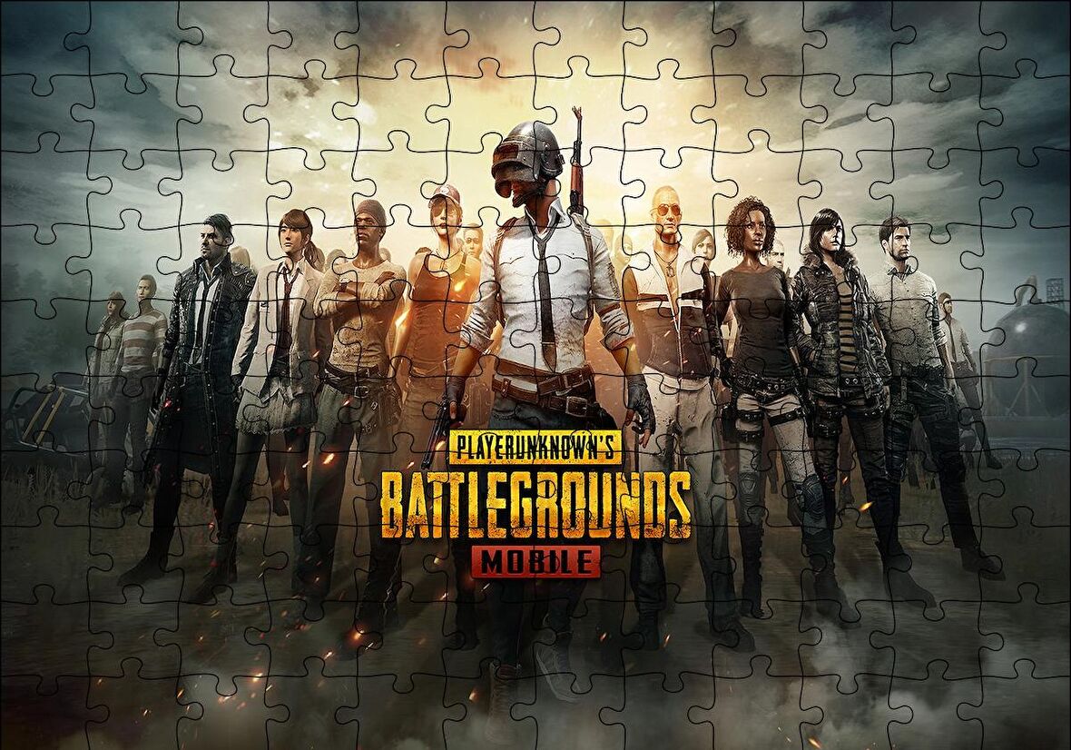 Cakapuzzle  PUBG Poster Puzzle Yapboz MDF Ahşap