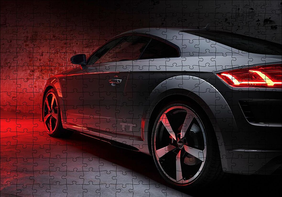 Cakapuzzle  Audi TT Quattro S Line Quantum Gray Edition Puzzle Yapboz MDF Ahşap