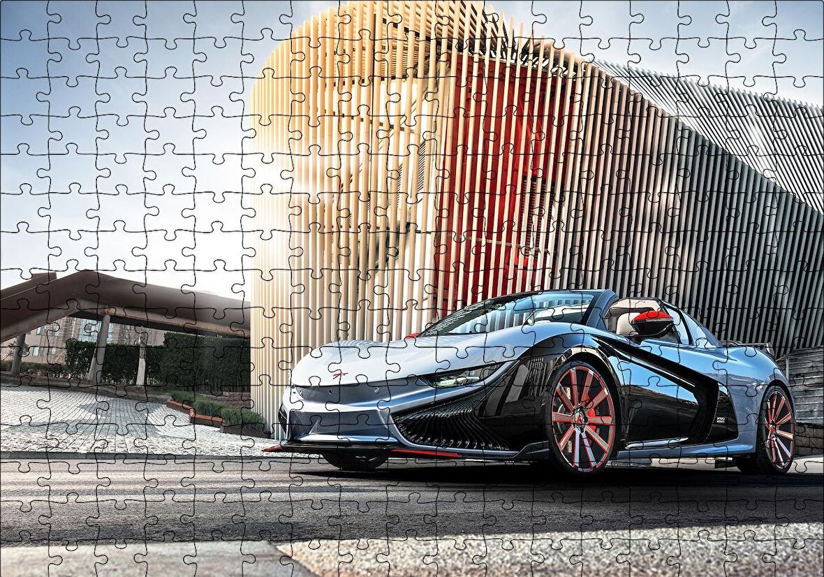 Cakapuzzle  Qiantu K 50 Spider Concept Puzzle Yapboz MDF Ahşap