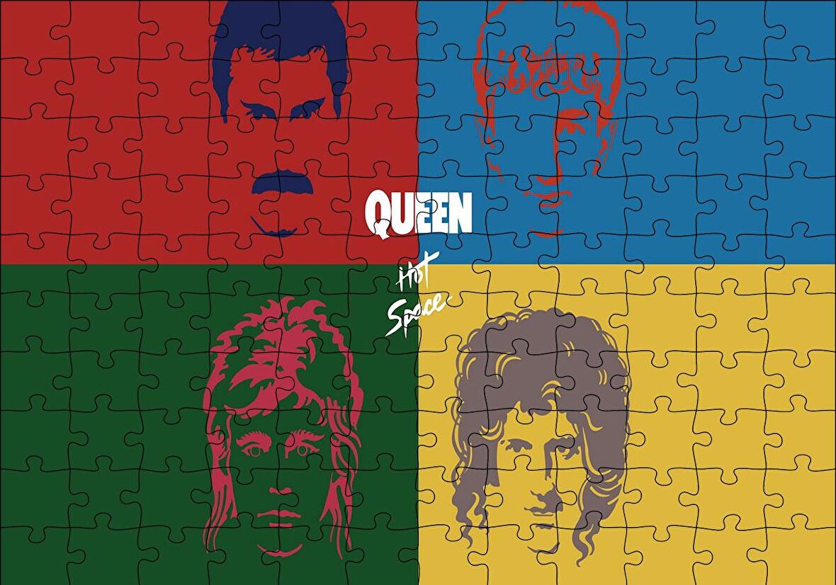 Cakapuzzle  Queen Hot Space Puzzle Yapboz MDF Ahşap
