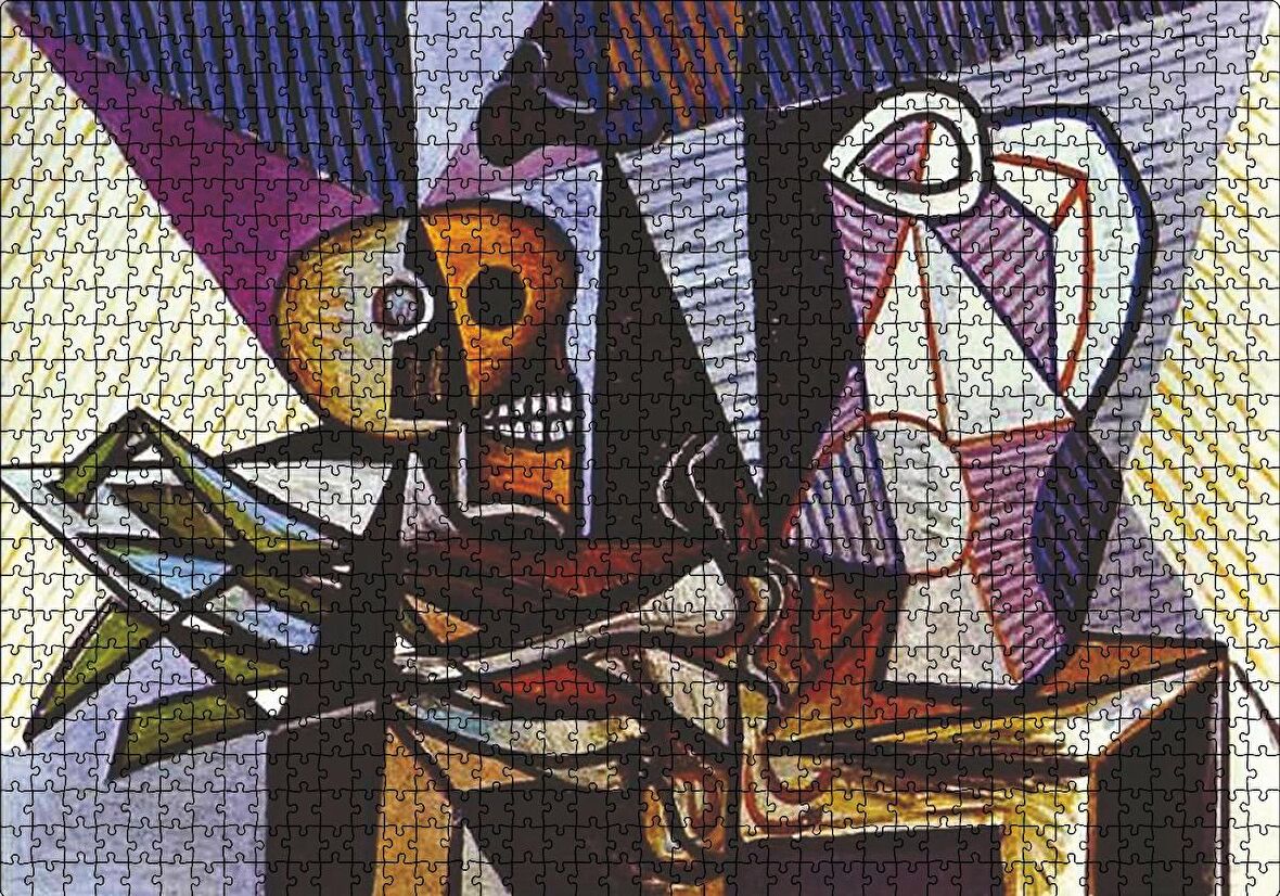 Cakapuzzle  Still life 1945 by Pablo Picasso Puzzle Yapboz MDF Ahşap
