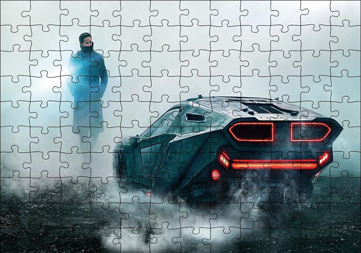 Cakapuzzle  Bıçak Sırtı Ryan Gosling Puzzle Yapboz MDF Ahşap
