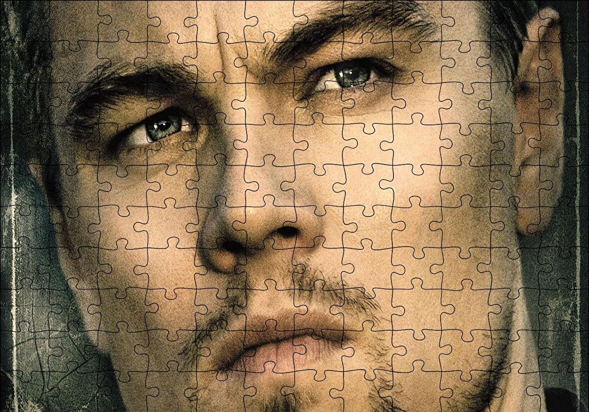 Cakapuzzle  Departed Leonardo DiCaprio Film Afişi Puzzle Yapboz MDF Ahşap