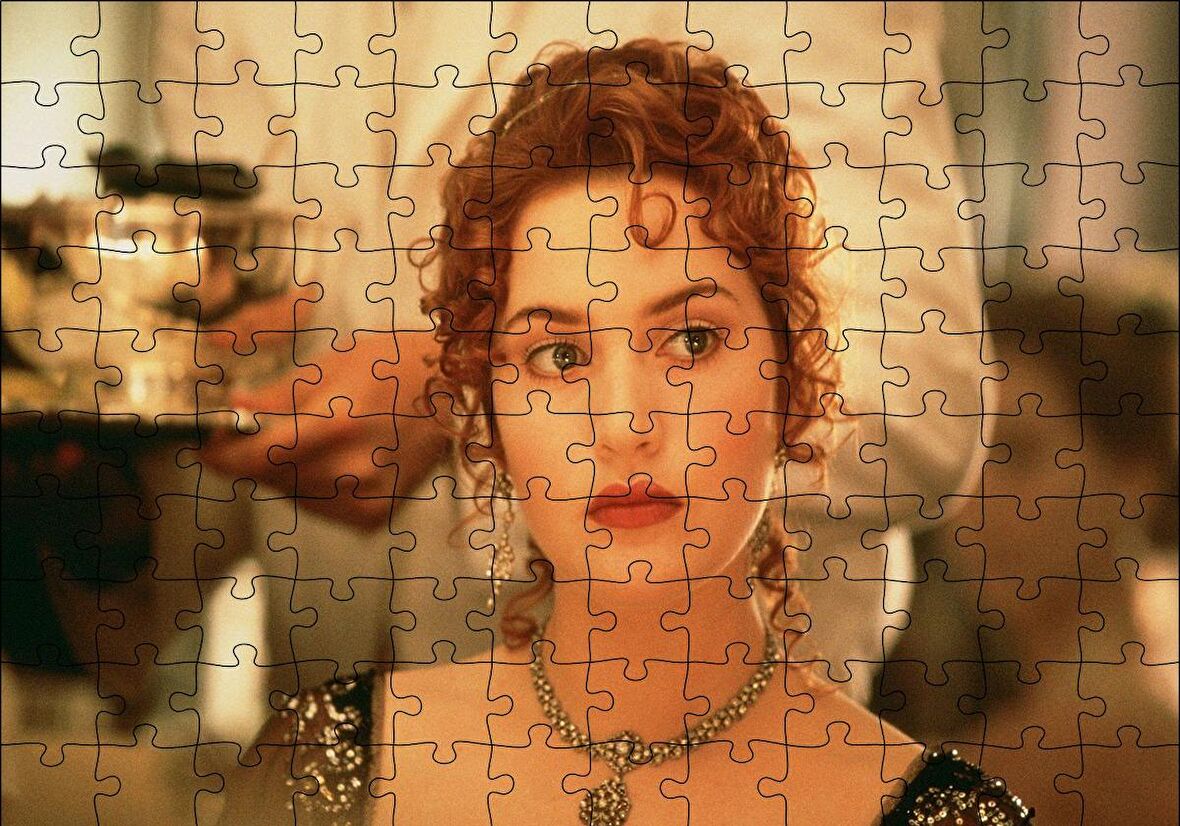 Cakapuzzle  Titanic Rose Puzzle Yapboz MDF Ahşap