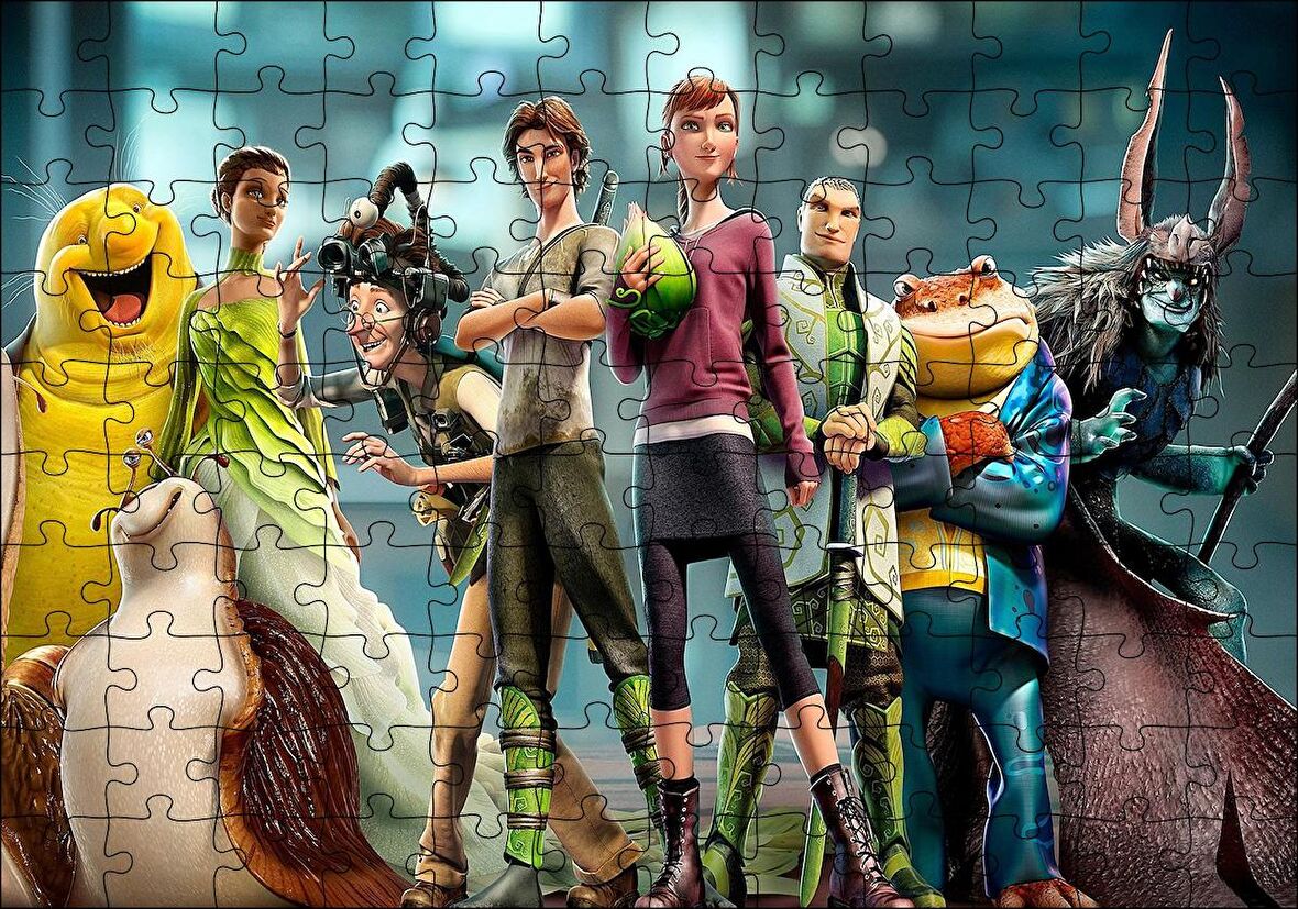 Cakapuzzle  Doğal Kahramanlar Puzzle Yapboz MDF Ahşap