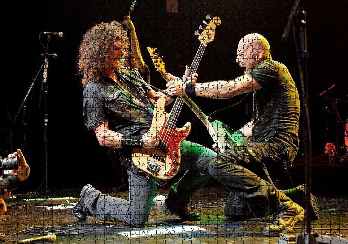 Cakapuzzle  Accept Rock Müzik Grubu Puzzle Yapboz MDF Ahşap