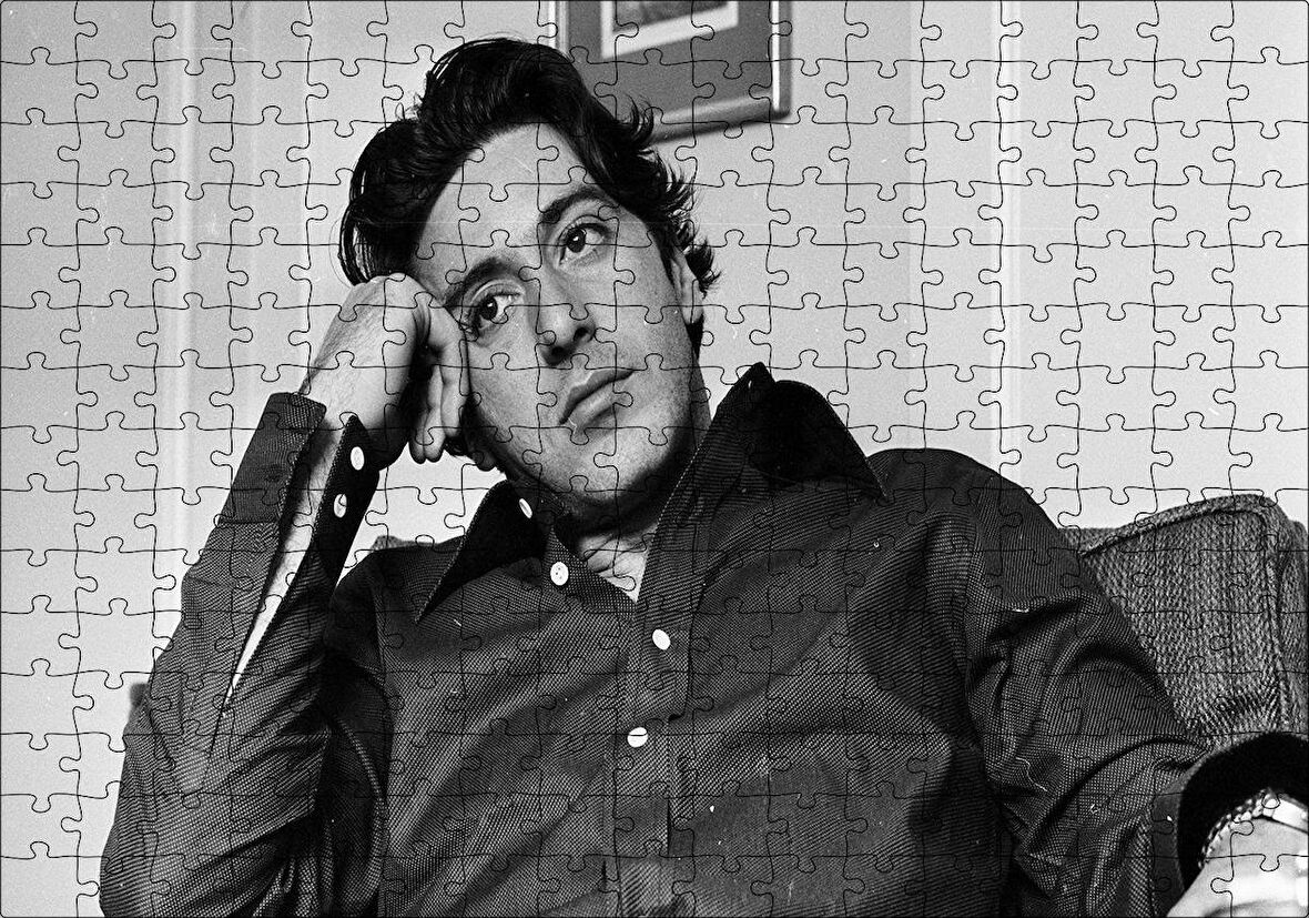 Cakapuzzle  Al Pacino Baba Filminden Bir Poz Puzzle Yapboz MDF Ahşap