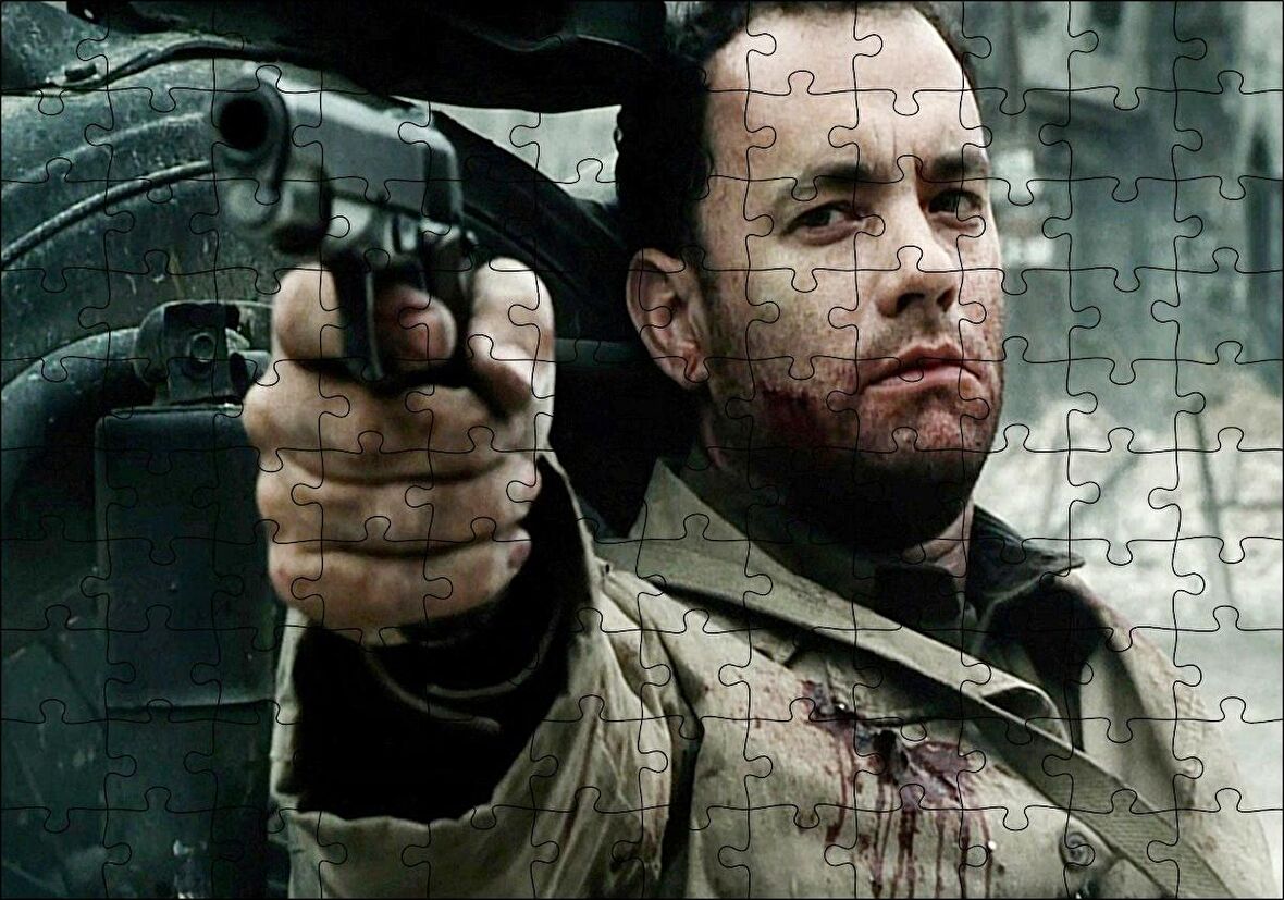 Cakapuzzle  Tom Tanks Er Ryanı Kurtarmak Puzzle Yapboz MDF Ahşap