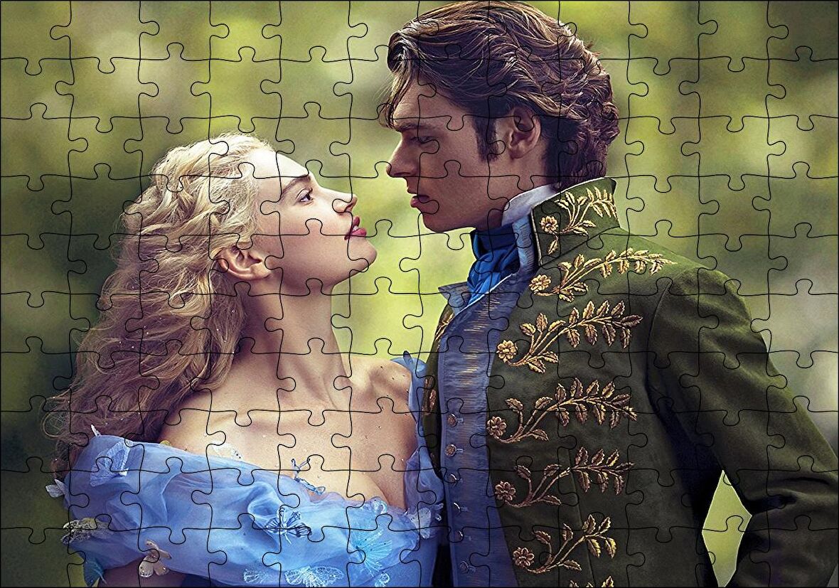 Cakapuzzle  Külkedisi Ve O Prens Görseli Puzzle Yapboz MDF Ahşap