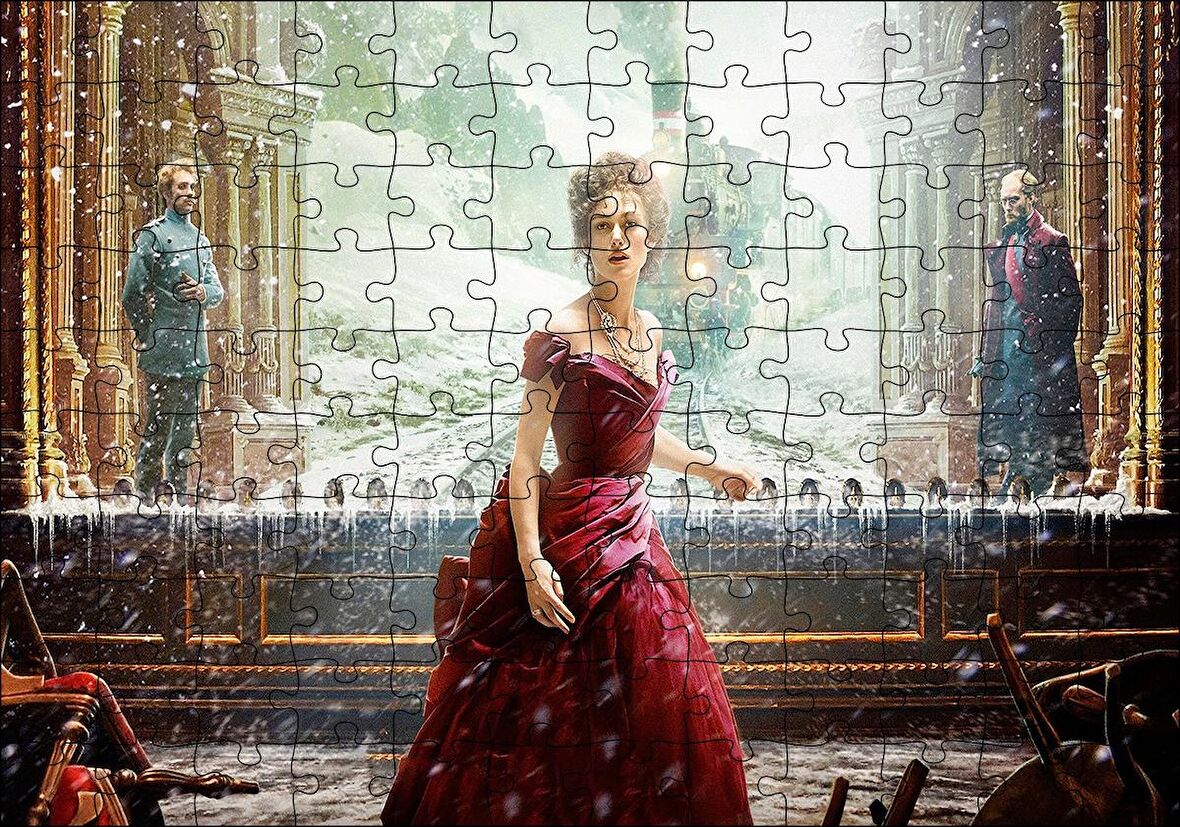 Cakapuzzle  Anna Karenina Keira Knightley Puzzle Yapboz MDF Ahşap