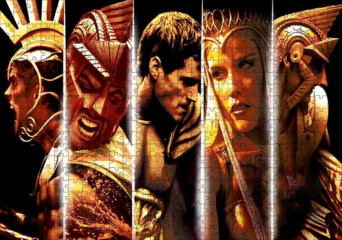 Cakapuzzle  Ölümsüzler Film Afişi Puzzle Yapboz MDF Ahşap