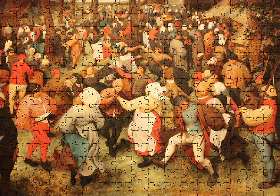Cakapuzzle  Zebranın Tehlikeli Tekmesi Puzzle Yapboz MDF Ahşap