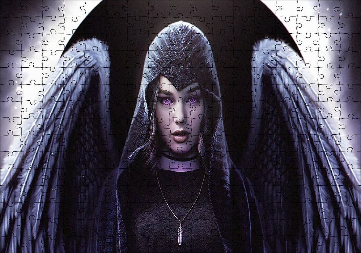 Cakapuzzle Titans Raven Teagan Croft Puzzle Yapboz MDF Ahşap